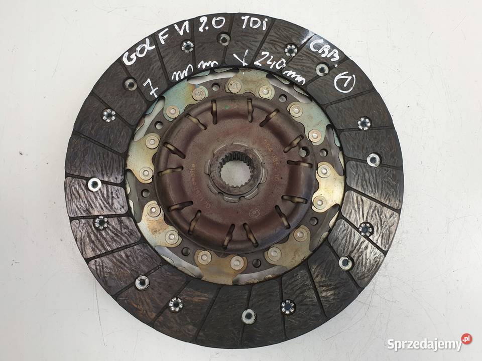SPRZĘGŁO VW Golf VI 16 TDI 324035510 TARCZA Chełm