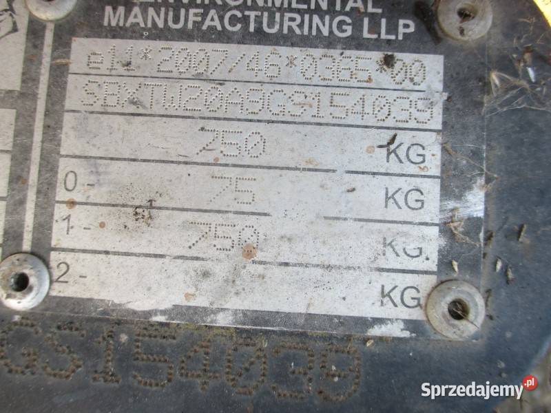 Rębak spalinowy Timberwolf TW125PH wielkopolskie Pleszew