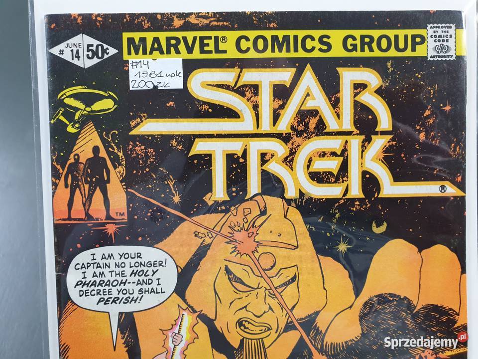 Star Trek 2 komiksy Marvel USA 1981