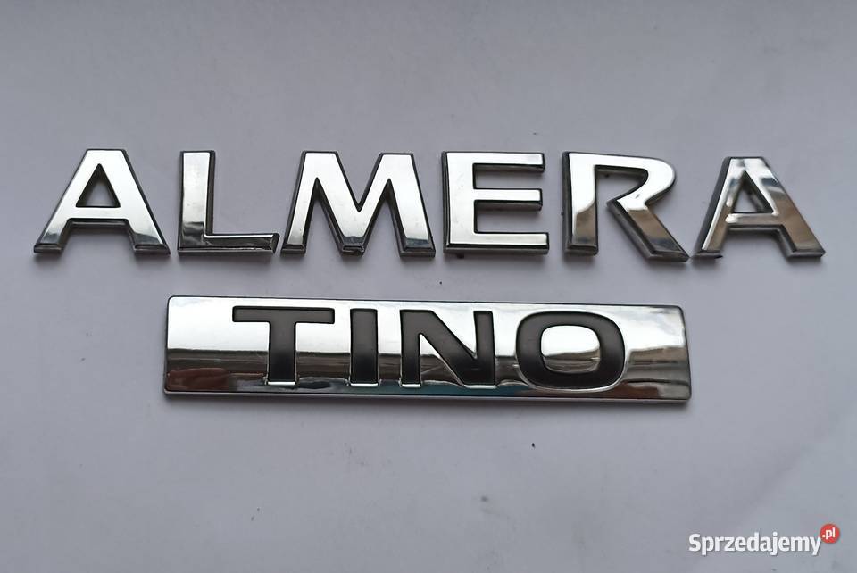 Napis Nissan Almera Tino