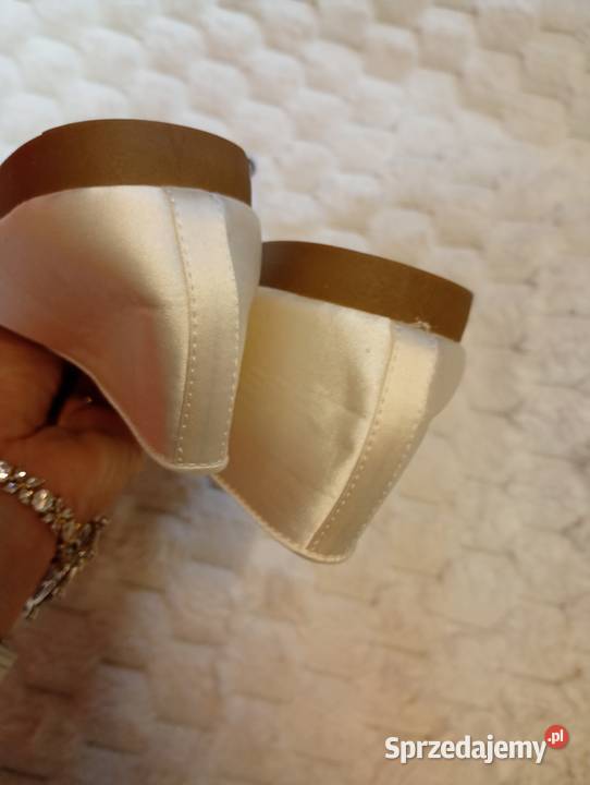 41 ASOS Design WideFit białe baleriny z Londynu 26.5cm Kraków
