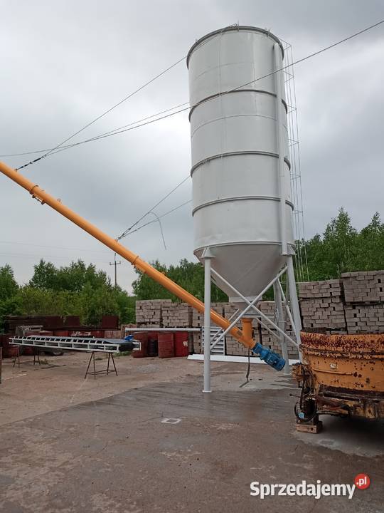 silos na cement 44 t popiuł podzjnik ślimakowy Jastrząb