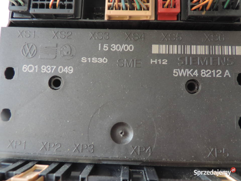 SKODA FABIA I STEROWNIK MODUŁ KOMFORTU 6Q1937049
