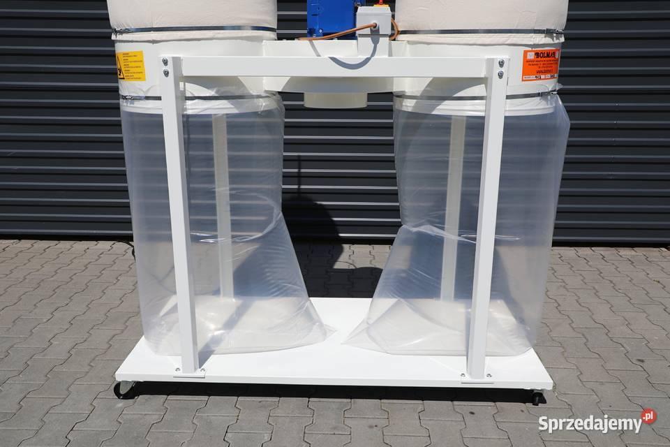 Odciąg trocin 2workowy BOLMAR MC2 40 kW NOWY Łabuńki Pierwsze