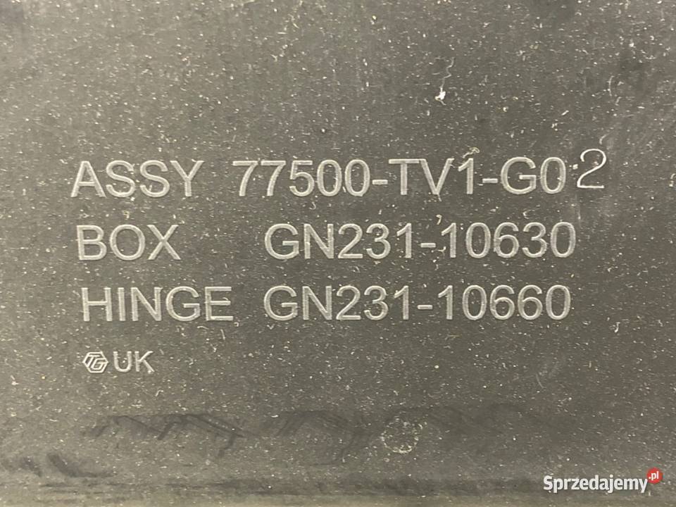 SCHOWEK PASAŻERA HONDA CIVIC IX Hatchback PÓŁKA