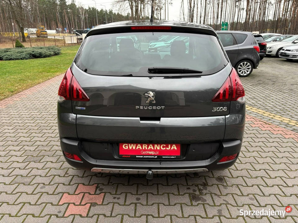 Peugeot 3008 16 HDI 120 Półskóry Panorama Head tempomat Lipówki