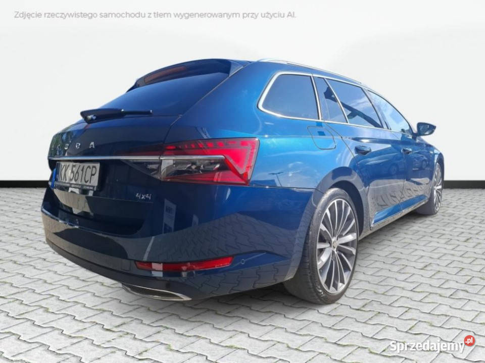 Skoda Superb 2022r 4x4 Faktura VAT23 Bogata nieuszkodzony mazowieckie Warszawa