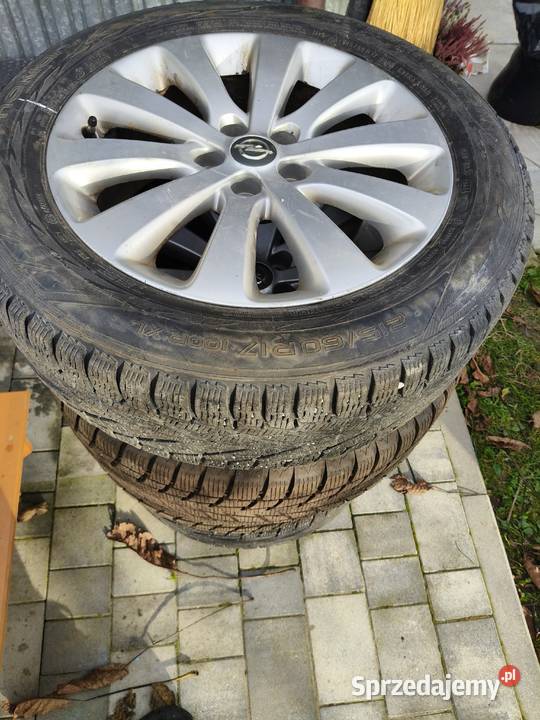 Sprzedam komplet kół zimowych do Opla Insignia B śląskie Czaniec