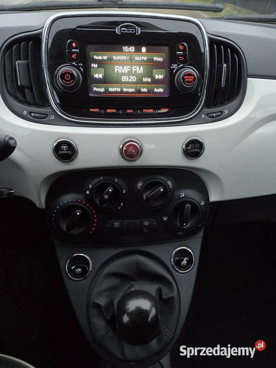 Fiat 500 12 2016 cabrio benzyna Orzesze