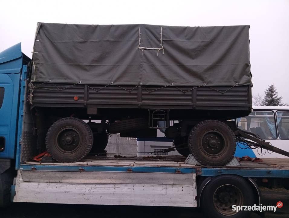 Przyczepa D633 6 TON z zapasów wojskowych Burtowe i plandeki Aleksandrów Kujawski