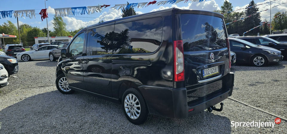 Fiat Scudo LONG 2xDrzwi Nawiewy Panorama 8 Os Świdnica sprzedam
