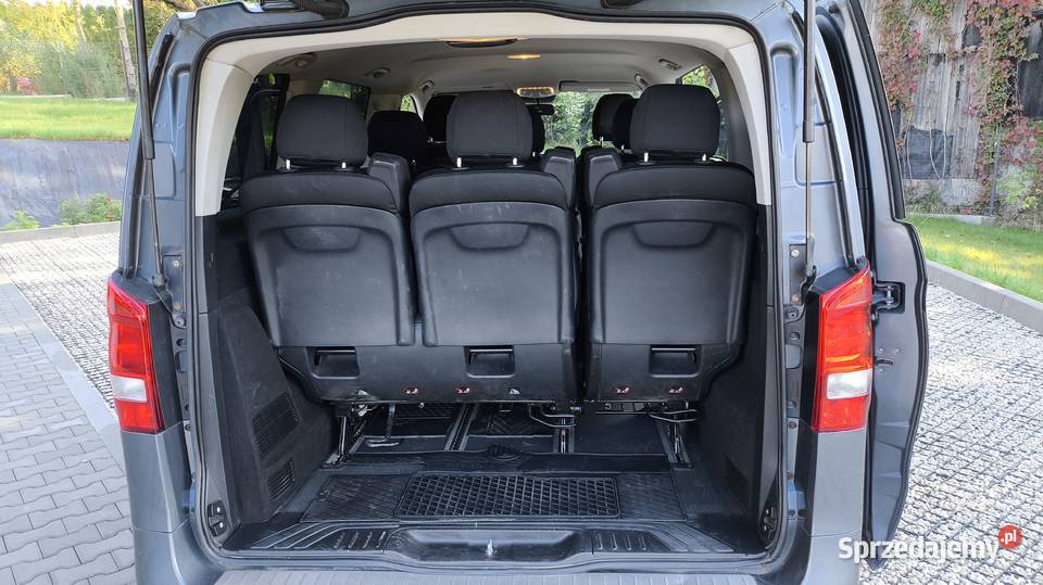 Mercedes Vito Tourer 2015 8 osobowy Salon Polska lakier metallic Vito małopolskie Kraków