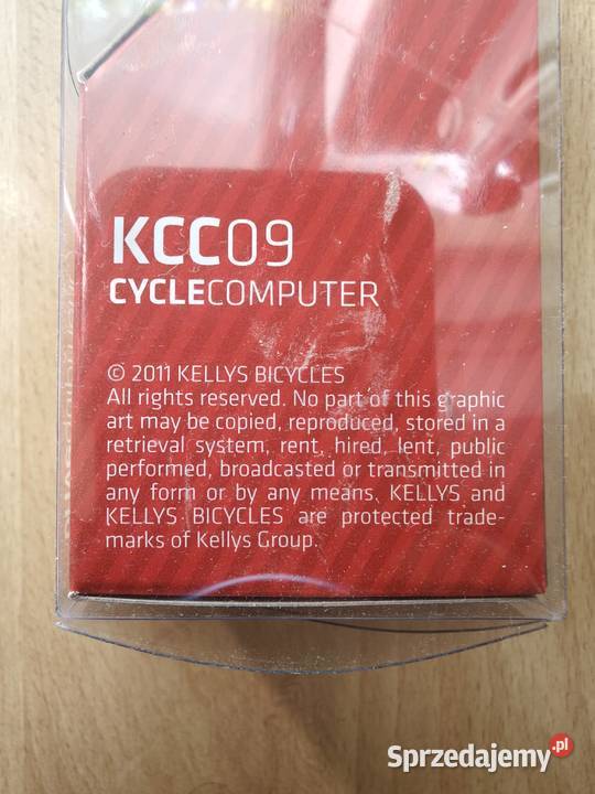 Licznik rowerowy Kellys KLS model KCC009 nowy Siemianowice Śląskie sprzedam