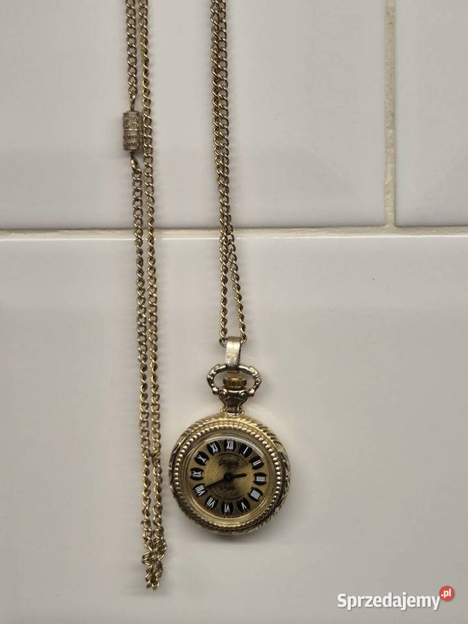 Damski zegarek Glashutte naszyjnikwisiorek Chorzów