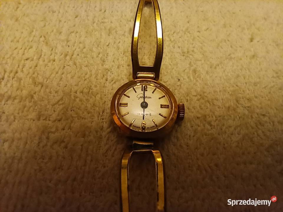Zegarek damski Glashtte złocony Gdańsk
