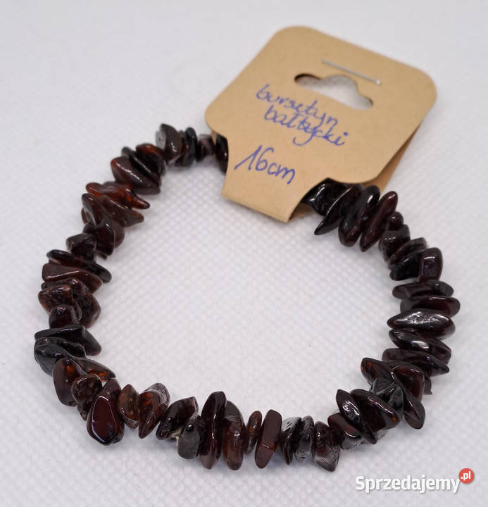 Bransoletka z bursztynu bursztyn bałtycki