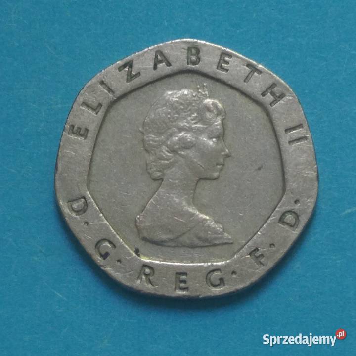 Moneta twenty pence z 1982r Żyrardów