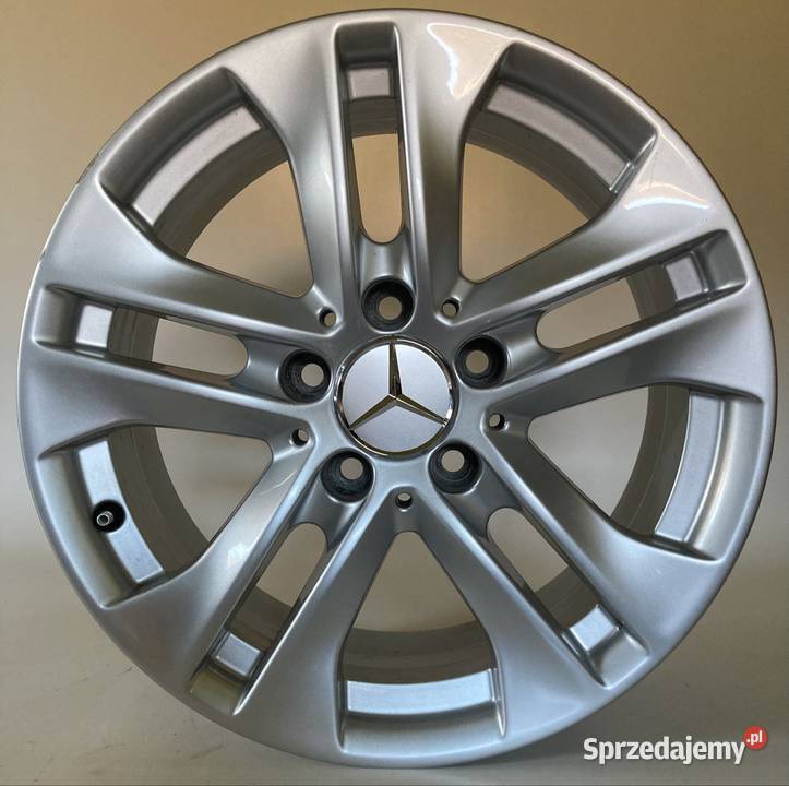 Mercedes W204 4xOryginalne felgi 7Jx16 ET43 Zgorzelec