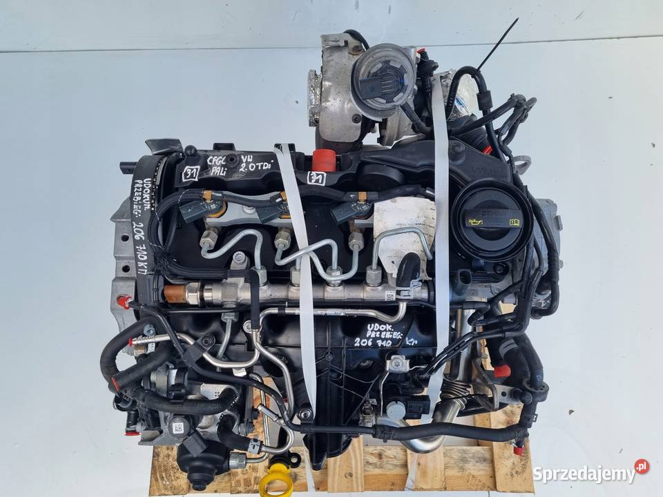 SILNIK KOMPLET VW Scirocco 20 TDI 177 lubelskie Chełm