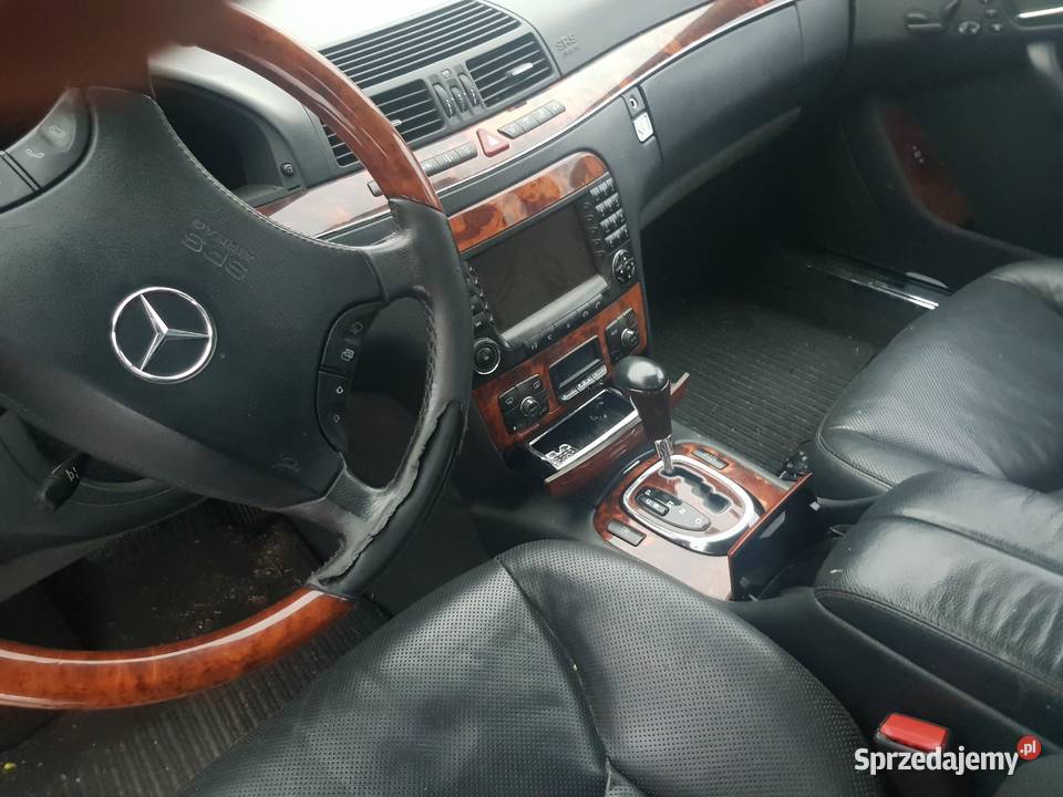Mercedes w220 KlasaS uszkodzony radio Mielec
