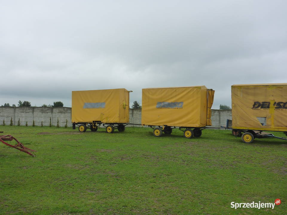przyczepa plandeka rolnicza
