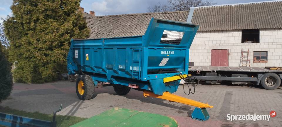 Rozrzutnik obornika Rolland Conic 10 ton burtą Skaryszew