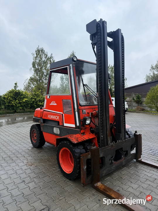 wózek widłowy LINDE H40D DEUTZ diesel bliźniacze Motoryzacja Działoszyn
