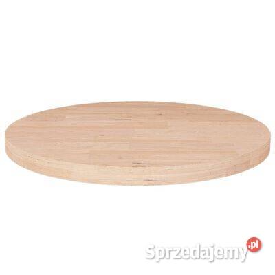 vidaXL Okrągły blat do stolika 30x25 surowe Warszawa sprzedam