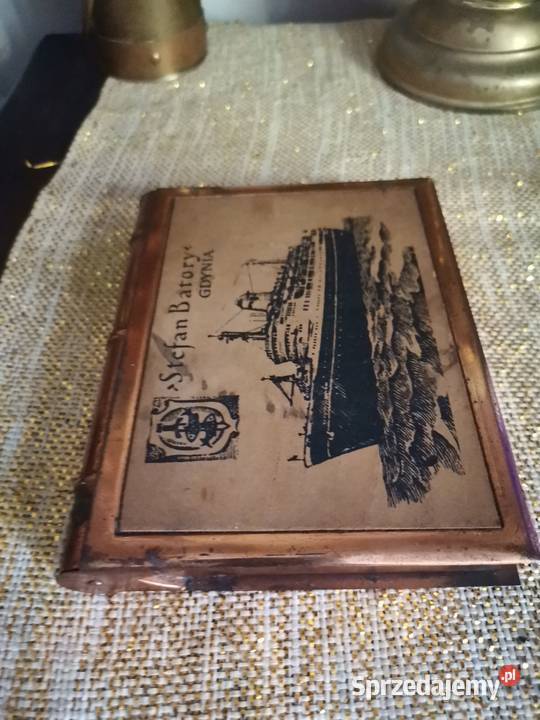 Szkatułka pudełko na karty z lat PRL u sprzedam