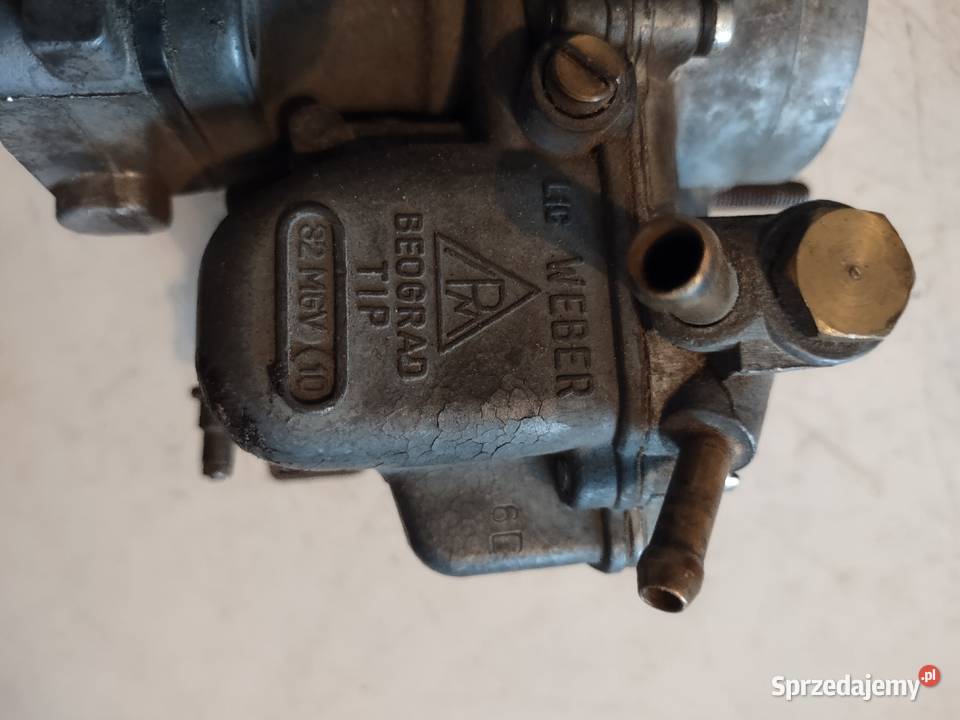 FIAT ZASTAWA YUGO GAŹNIK WEBER BEOGRAD TIP Lublin