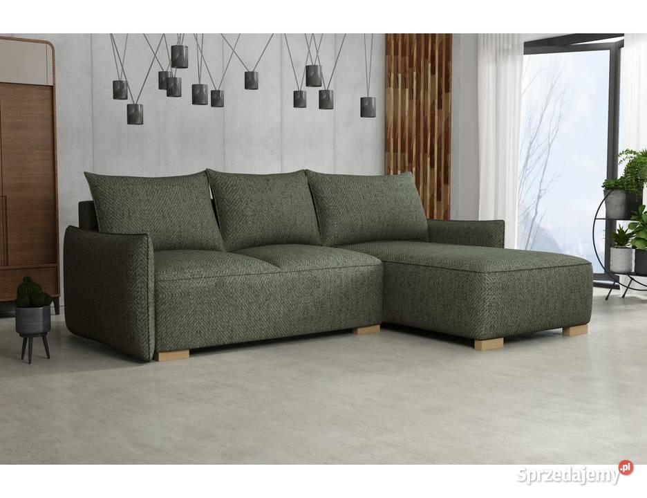 Narożnik z funkcją spania Fokus 240x155 Darmowa Wieruszów