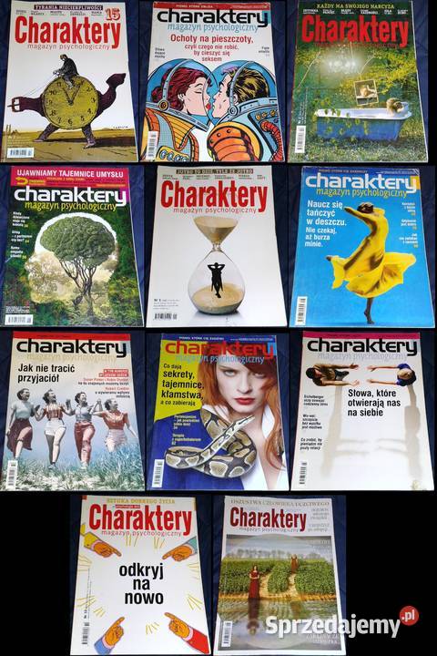 Charaktery magazyn psychologiczny Kultura i Rozrywka