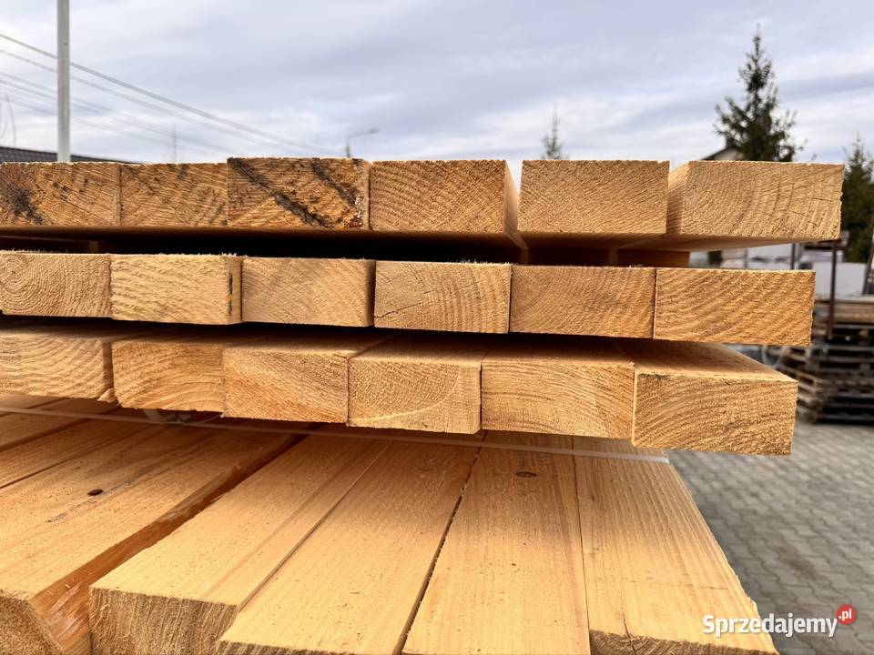 kantówka drewniana sosna świerk 60 x 120 mm Dom i Ogród Oleśnica