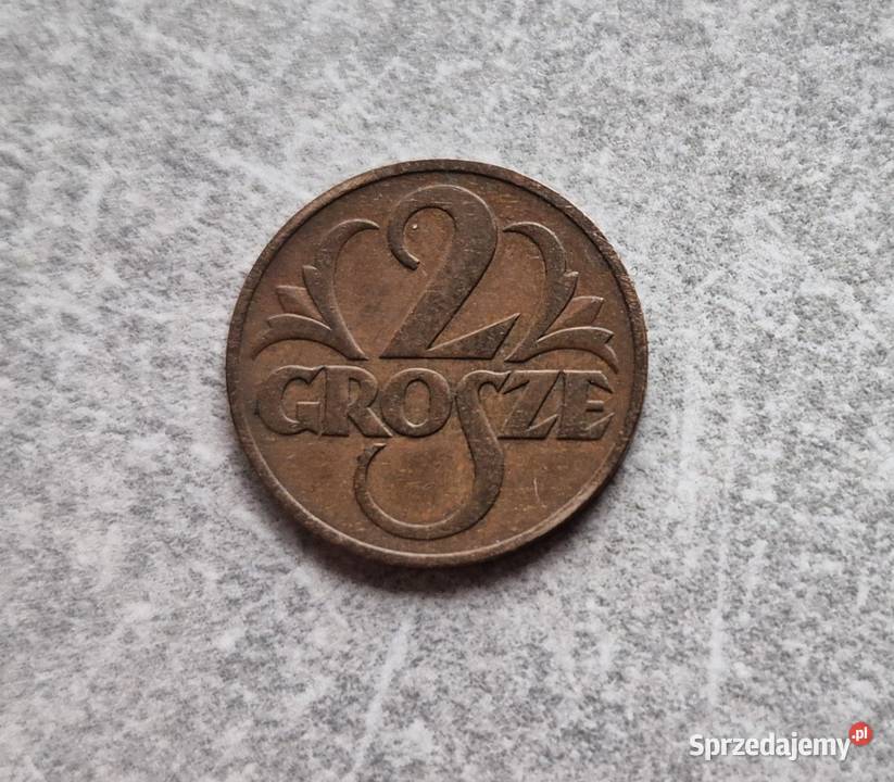 429 POLSKA II RP 2 Grosze 1938 r Wola Kruszyńska