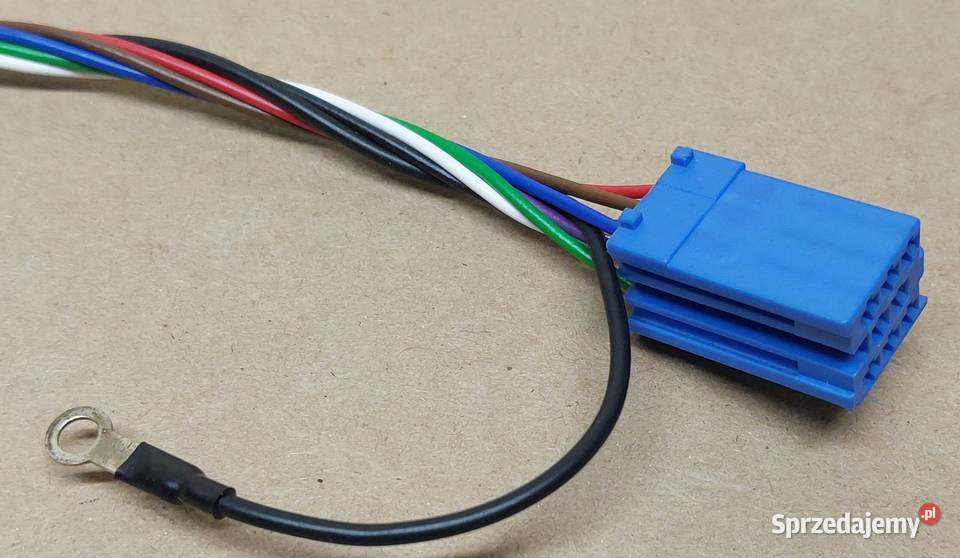 ADAPTER ZŁĄCZE AUXIN 8 PIN ZMIENIARKI RADIO Mielęcin