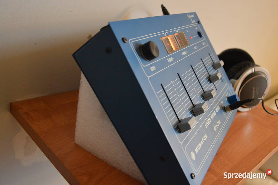 Monacor MPX 300mały mixer analogowy UV Piasek sprzedam