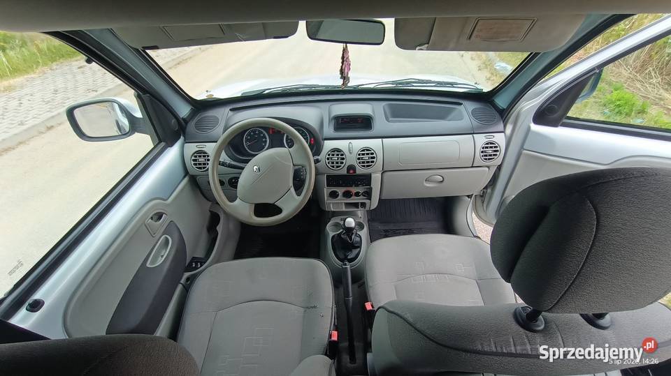Renault Kangoo 12 16V 75 Expression 2007 ładny Bielawa