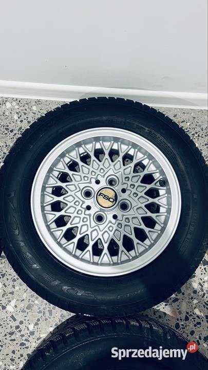 Felgi aluminiowe z oponami FSO polonez duzy fat
