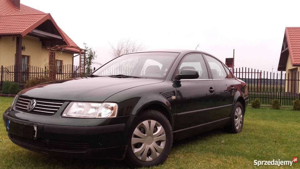 VW Passat B5 19 TDI 90 Jasny środek Długie zielony sprzedam