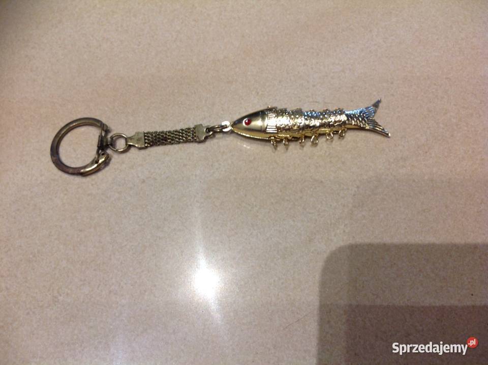 RYBKA Stary Brelok PRL Nowa Sól