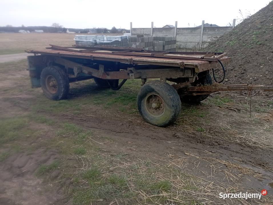 Przyczepa wywrot 3 strony ruska uszkodzony Busko-Zdrój sprzedam