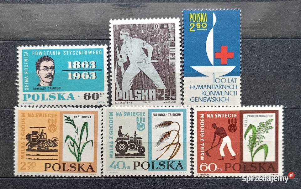Znaczki polskie 1963 Leźnica Wielka-Osiedle