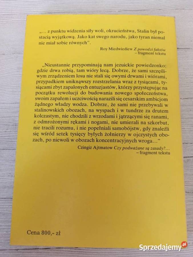 Fenomen Stalina RUCH 1988 wydanie 1 Antykwariat sprzedam