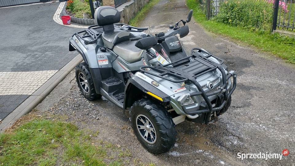 Quad CAN AM OUTLANDER BOMBARDIER 800 dwuosobowy garażowany Jeleśnia