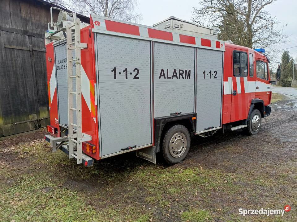 Mercedes 1120 1996rwóz strażackiStan idealnyZero Napęd tylna oś Zgierz