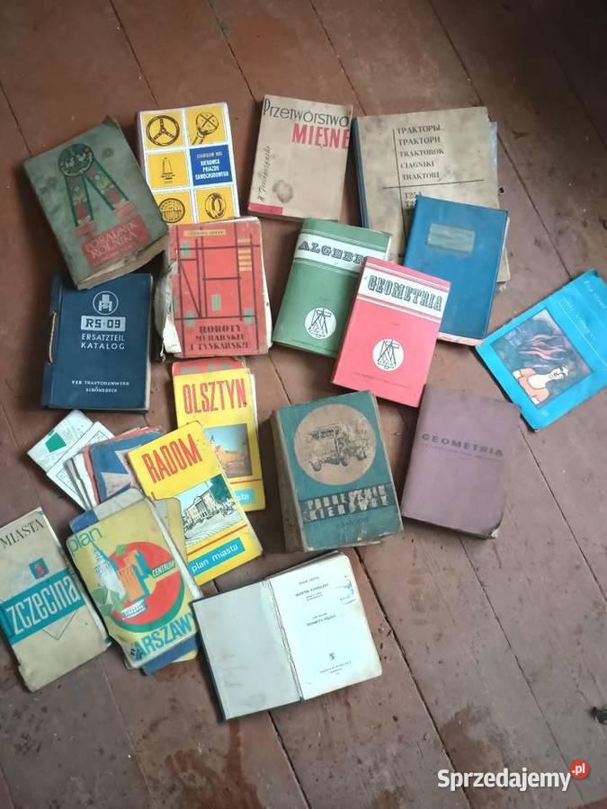 Sprzedam stare książki podręczniki Człuchów