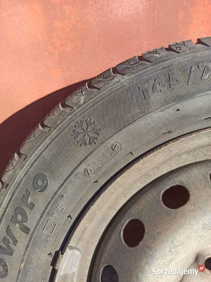 2x koła felgi Fiat 4x98 R13 opony zimowe 14570 Koła Dzierżoniów