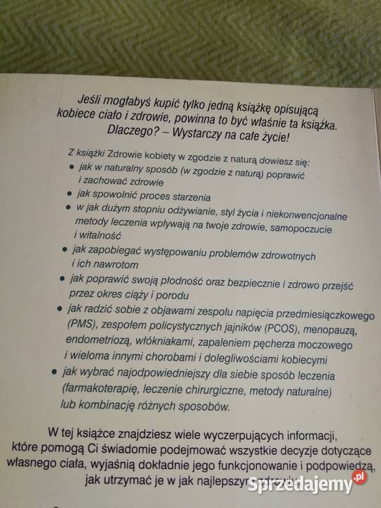 Zdrowie kobiety w zgodzie z naturą dr Marilyn Poradniki, albumy i reportaże Szczecin sprzedam