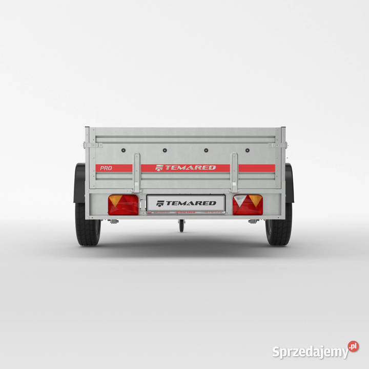 Przyczepa Temared PRO 2312R przyczepka burtowe Wolsztyn