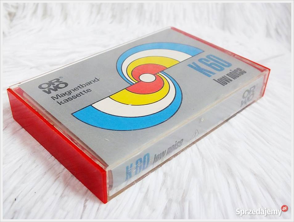 Oryginalna kaseta magnetofonowa ORWO K60 Unikat Żary